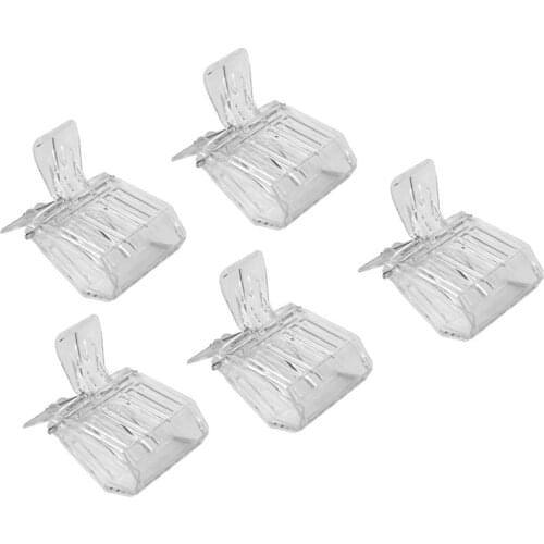 Bee Cage Bee Queen Catcher Colorless Plastic Queen Cage Clip Isolation Room Beekeeper Equipment Beekeeping Tools