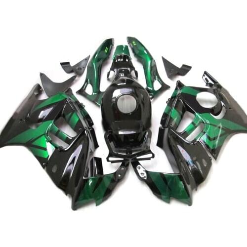 Motorcycle Fairings kit fit For Honda CBR600 f3 97 98 Full Body KitsNew fairing Sell CBR 600 F3 1997 1998 Green black LH21