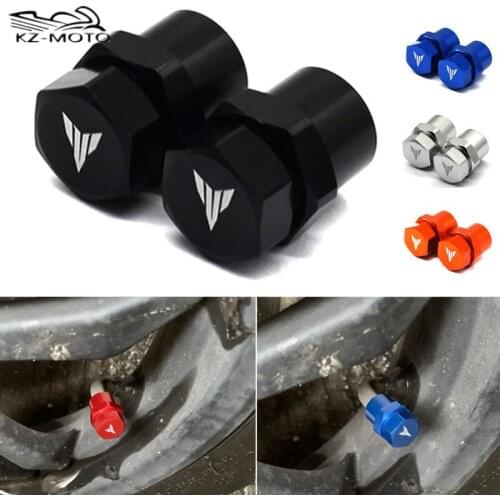 For YAMAHA MT-03 MT-07 MT-09 MT-10 MT-01 MT-15 MT 125/25 TRACE 700 900 Motorcycle Tire Air Port Stem Cap Plug Tyre Valve Cover