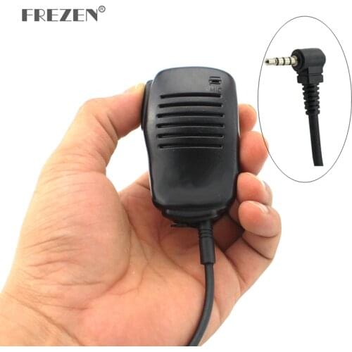Mini Speaker Mic SM-25 Microphone PTT 1pin For Walkie Talkie Yaesu Vertex VX-1R 2R 3R 5R 150 160 180 210/A Two Way Radio 3.5mm