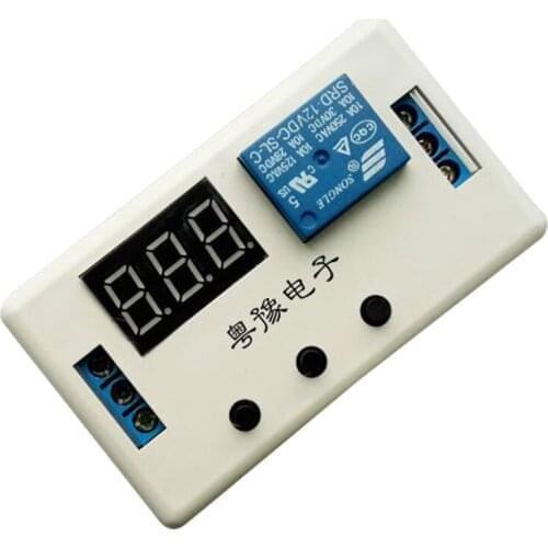Time relay module, time-delayed power-off, delay alarm, 12V timing alarm module