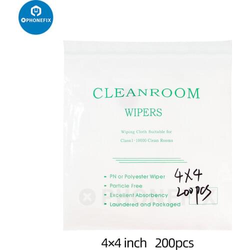 4*4 Inch Dust Cleaning Cloth for Tablet PC Laptop Camera Lens Mobile Phone LCD Screen Repair Touch Screen Dust Cleaner Cloth