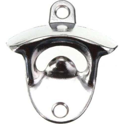 Wall Mount Bar Beer Stainless Steel Iron Glass Cap Bottle Opener High Quality ECO Friendly Kitchen Gadgets LX7426
