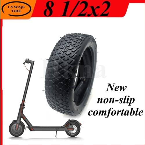 New 8 1/2x2 Tire for Xiaomi Mijia M365 Electric Scooter Antiskid Tires 8.5x2 Outer Tube Tyre Replace Inner Camera