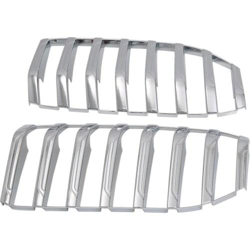 Chrome Front Center Bumper Grille Grill Cover Trim Frame Fit For BMW 3 Series G20 2019 2020 Accessories
