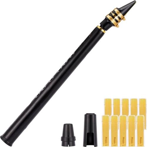 Simple sax,Mini Sax, Pocket Sax for Bb Key,Adult students and beginner professional Woodwind Instrument