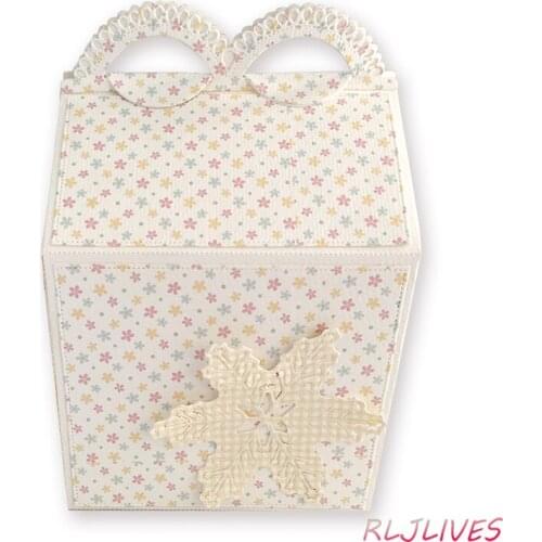 Happy Lunch Box Metal Cutting Dies Stencils for DIY Scrapbooking photo album Decorative Embossing DIY Paper Cards