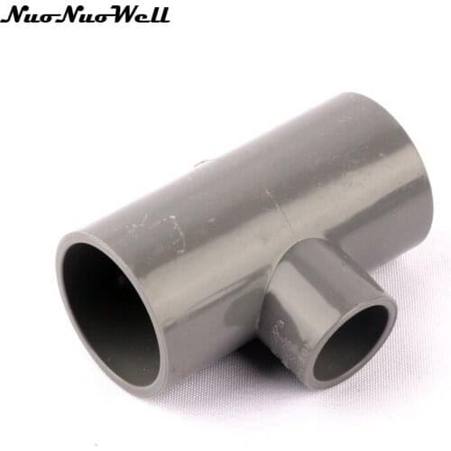 1pcs NuoNuoWell 40mm to 25mm Reducing Tee Connector for Garden Irrigation Watering Fittings Three Ways Pipe Adapter Tube Parts