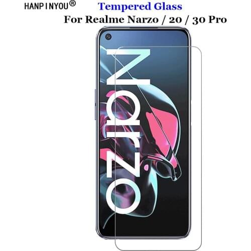 For Realme Narzo 30 / 20 Pro 5G Tempered Glass 9H 2.5D Premium Screen Protector Film