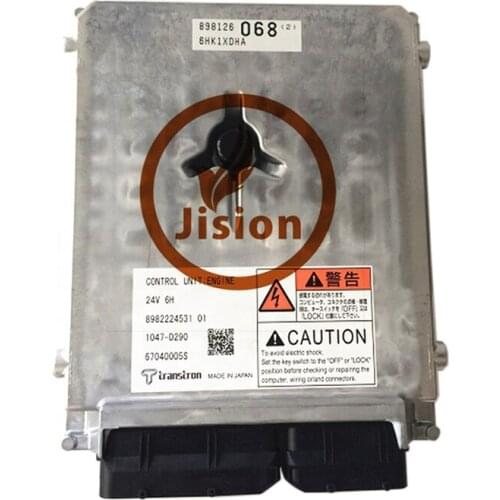 ZAX330-3 Excavator 6HK1 ECU Engine Controller Computer Board 8982224531