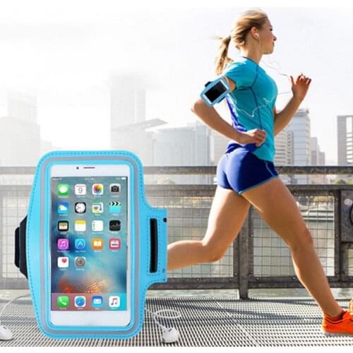 1Pc Waterproof Arm Bag With Mobile Phone Bag Outdoor Running, Cycling Fitness Mobile Phone Storage For Phones Up To 6 Inch