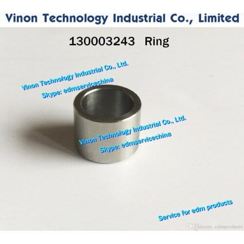 2pcs/lot) 130003245 edm Ring (Stainles steel) for Robofil 190,290,300,310,390,500 Charmilles edm parts 130.003.245 for Lower