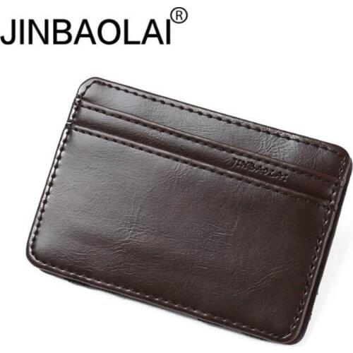 2020 Brand Fashion Vintage Style High Quality PU Leather Magic Wallets Mini Multifunctional Card Holder Magic Wallets