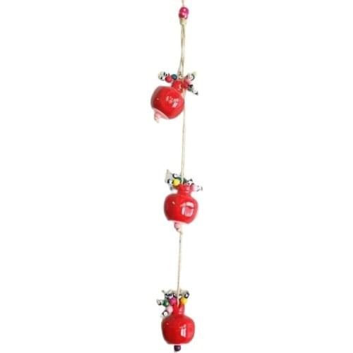 3 Pomegranate Wall Decorations in Different Colors
