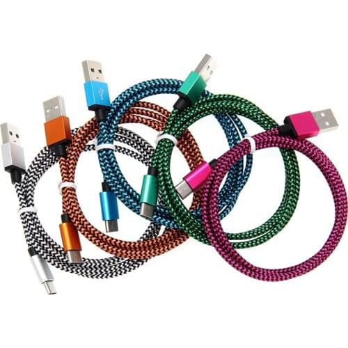 300pcs/lot Snake Patten USB Cable for iPhone Xs Max 8 7 6 & Usb Type C Cable For Samsung Xiaomi LG USB-C Micro Cable