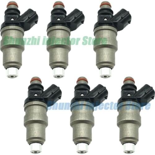6pcs Fuel Injector Nozzle For Toyota Mark2 Chaser Crown Majesta Cresta 2.5 23250-46010 23209-46010 2325046010 2320946010