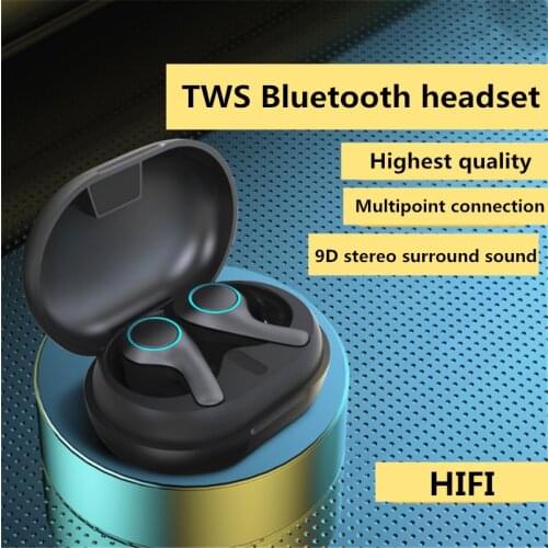 TWS Bluetooth Earphones Wireless In Ear Earbuds Touch Control Sports Headsets Wireless Earphone For Iphone Xiaomi Huawei Samsung