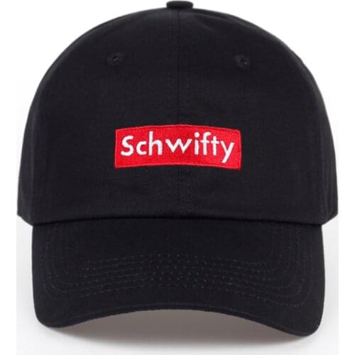 Schwifty Dad hat 100% Cotton Letter Embroidered baseball caps women men Anime snapback outdoor caps