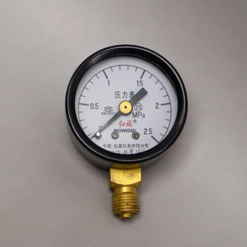 High Quaility Y-40 Ordinary Pressure Gauge Range:0-2.5Mpa Dial Diameter:40mm