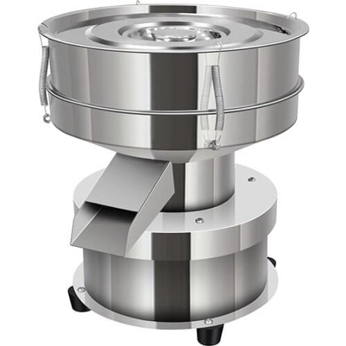 Electric Vibrating Sieving Machine Small Stainless Steel Spray Powder Sieve Chinese Medicine Powder Flour Sieve