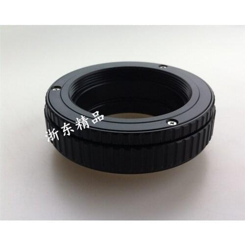 M42-M42 13-23 M42 to M42 Mount Focusing Helicoid Ring Adapter M42-M42 13 - 23mm Macro Extension Tubee