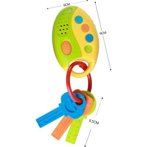 Infants And Young Children Toys Music Remote Alarm Gift For Intelligent Childrens Enlightenment Unisex Science Plastic 2021