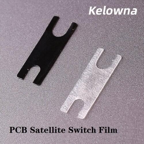 Kelowna Mechanical Keyboard PCB Satellite Switch Stabilizer Film PTFE/Silica Gel Adjust The Big Keys Adhesive Film 20pcs/pack