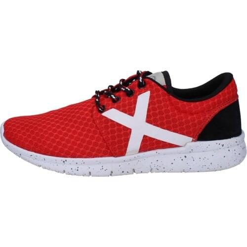 MUNICH men Sneakers red fabric