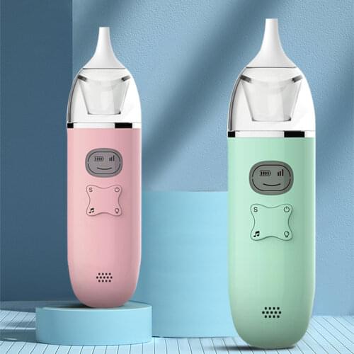 Baby Care Set Nasal Aspirator New Style Built-In Music Adjustable Suction Gear Infant Snot Clearing Machine