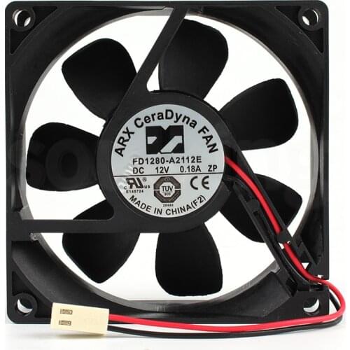 NEW ARX FD1280-A2112E 8025 12V 0.18A frequency cooling fan