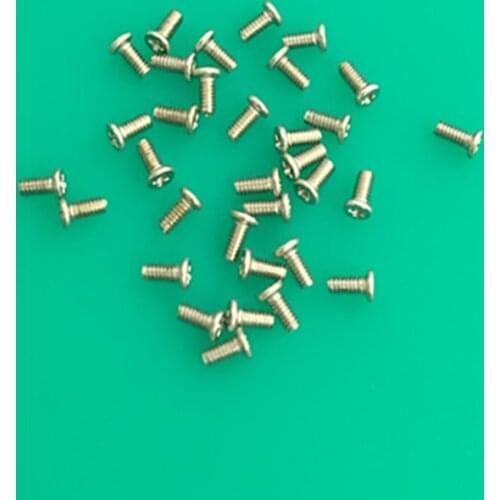 Phone screw M1.2 * 2.5 * 1.9 instrument watch computer flat screw silver stiffer