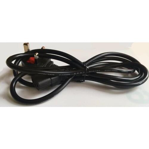 UK Plug Kettle Power Cable British Main IEC C13 Power Supply Lead Cord 1.8m 8ft For AC Adapters Desktop PC Computer Monitor
