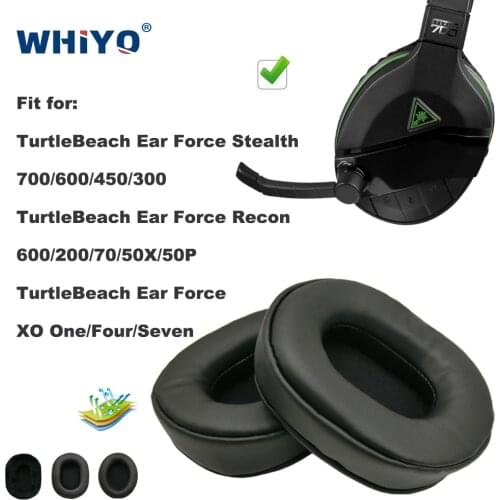 Replacement Ear Pads for TurtleBeach Ear Force Stealth 700/600/450/300,Recon 600/200/70/50X/50P,XO One/Four/Seven Headset Parts