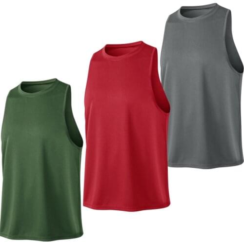 Sports Sleeveless T-shirt Running Men t-shirt for Men Fitness Gym Clothing Mens Fitness Gym Tank Top Male Breathable Undershirt