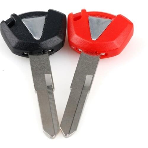 Uncut Blade Blank Key Motorcycle For Kawasaki Ninja ZX6R ZX10R ZZR400 Z750 Z800 Z1000 VERSYS ER6N ER6F ER6R Accessories