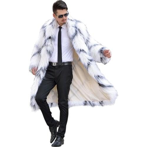 YueYueAngel Men's Long Jackets