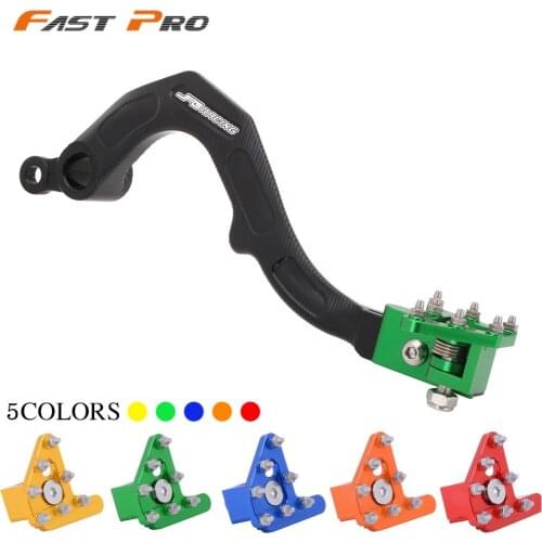 Motorcycle CNC Rear Foot Brake Pedal For Kawasaki KX450F KXF450 2006-2018 KX450 2019-2020 KLX450R 2008-2019