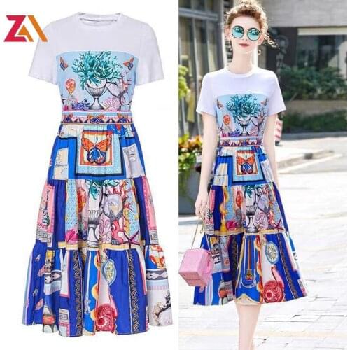 ZALady designer traf dresses for women 2021 summer vintage short sleeve party office midi dress vestidos de mujer casual