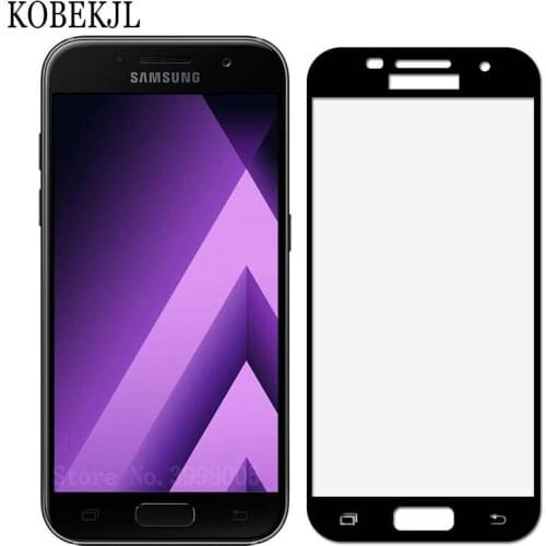 Screen Protector For Samsung Galaxy A5 2017 Tempered Glass Samsung Galaxy A5 SM-A520F A520F A520 A 5 Duos Glass Full Cover Film