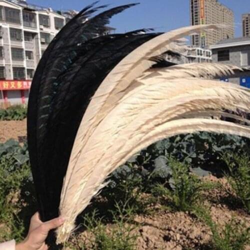 10 PCS 32-36 inch / 80-90 cm Lady Amherst Pheasant feather decoration