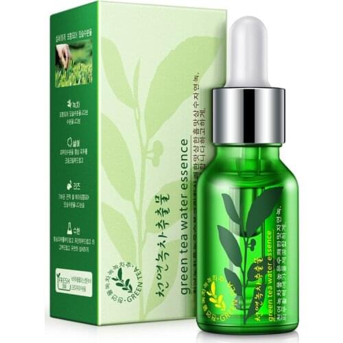 2017 Bioaqua Green Tea Liquid Serum Anti-wrinkle Cream Anti Aging 15ml Blemish Skin Care Collagen Essence Moisture Day Creams