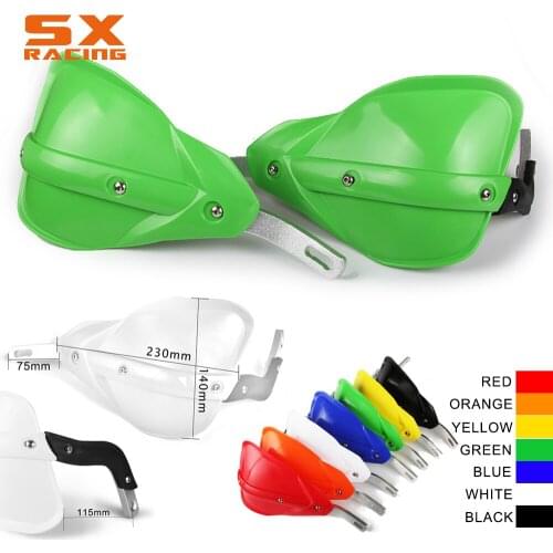 22mm & 28mm Motorcycle 33CM*14.5CM Hand Handle Bar Handlebar Guard For KAWASAKI KX125 KX250 KX500 KX250F KX450F KLX450R KLX250
