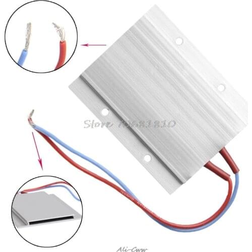 For Thermostat PTC Heating Element 200 W AC / DC 220 V Aluminum Ceramic Heater Max