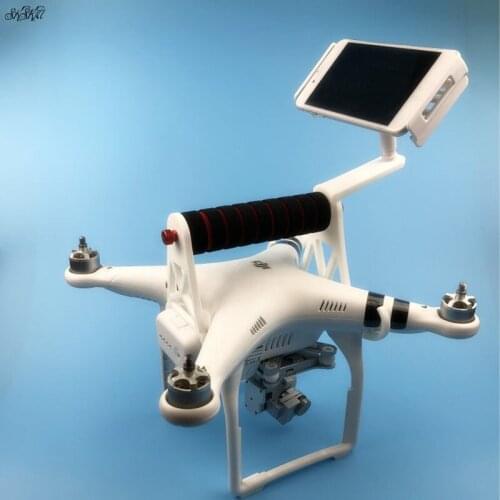 Modified handheld stable Landing photography bracket holder phone Flat Clip For DJI Phantom 3 Standard 3 SE Drone Accessories