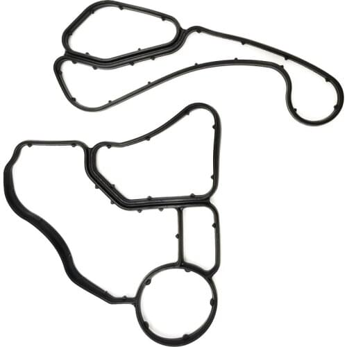 For BMW E60 E90 E91 325i KIT Engine Oil Filter & Cooler Housing Gasket Seal