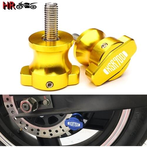 For YAMAHA XSR900 XSR 900 ABS 2014 2015 2016 2017 2018 Hot Deals Motorcycle Accessories Swingarm Spools Stand Slider 6MM Screws