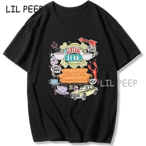 Friends TV Show 90S Sitcom Womens T-Shirt 100% Cotton womens summer t-shirts vintage aesthetic clothes grunge clothes