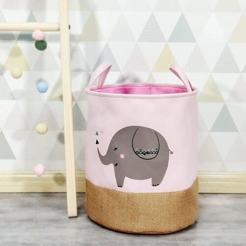 Laundry Basket Sundries Dirty Clothes Toy Organizer Collapsible Waterproof Storage Bucket Laundry Hamper for Bedroom Bathroom