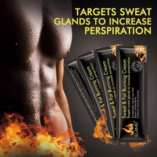 10 Pcs/pack Slimming Cream Accelerate Sweat Fat Burning Cream Lose Weight Accelerate Muscle building Activity Slimming Fat Burn