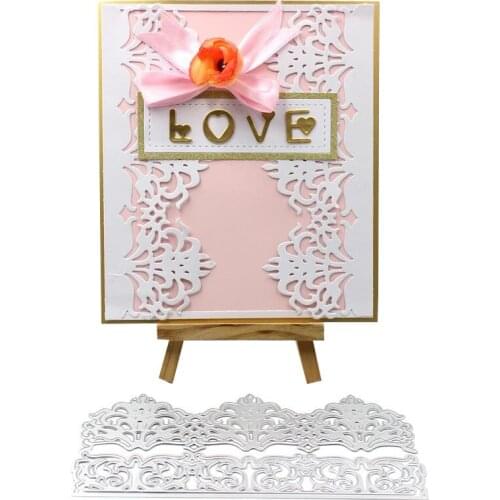 KSCRAFT Lace Edge Metal Cutting Dies Stencils for DIY Scrapbooking/photo album Decorative Embossing DIY Paper Cards